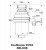 Drvič odpadu DELUXE EVO3 rozmery, schéma, výška, šírka